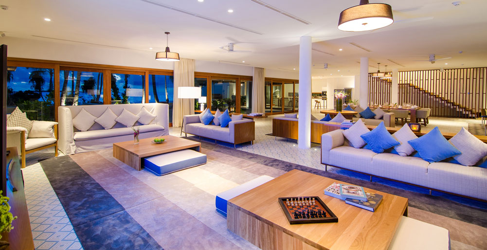 Amilla Beach Residences - The Great Beach Residence - Living room interiors